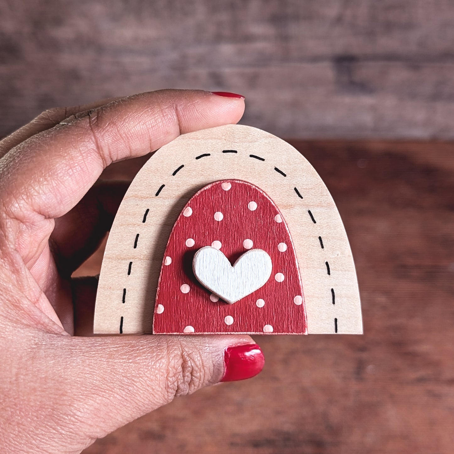 Valentine's mini rainbow