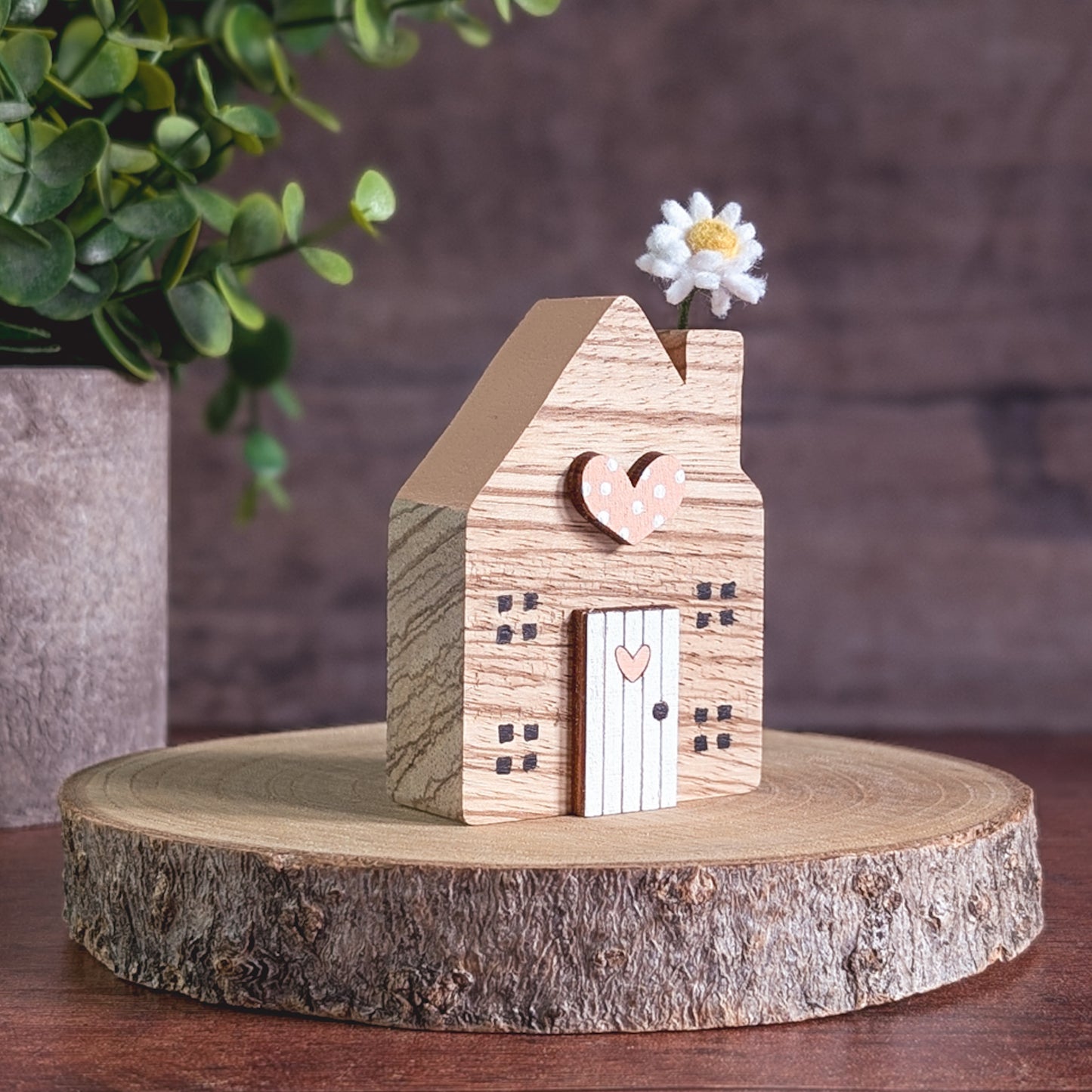 Mini pastel house vase