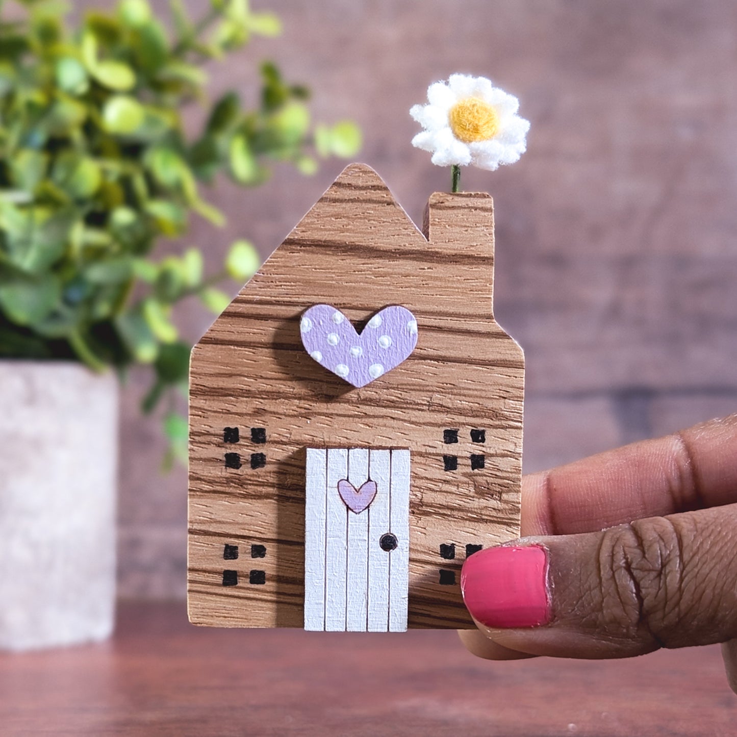 Mini pastel house vase
