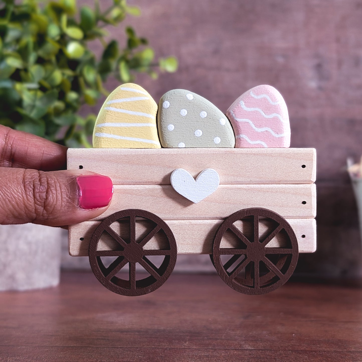 Easter egg wagon