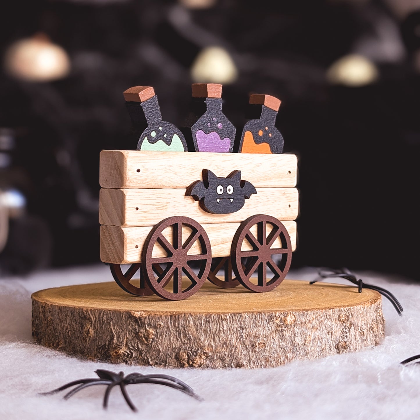 Halloween potion wagon