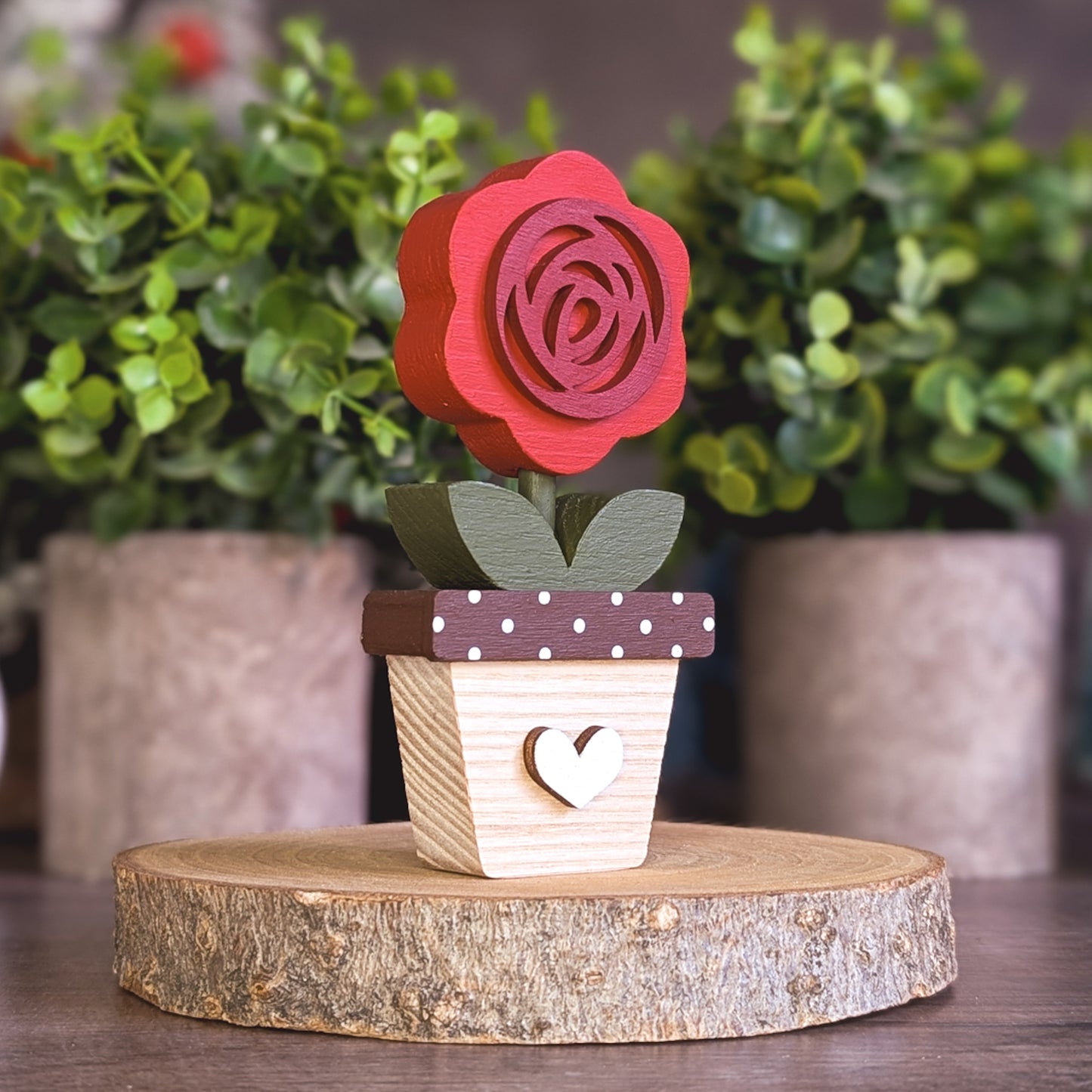 Potted Rose