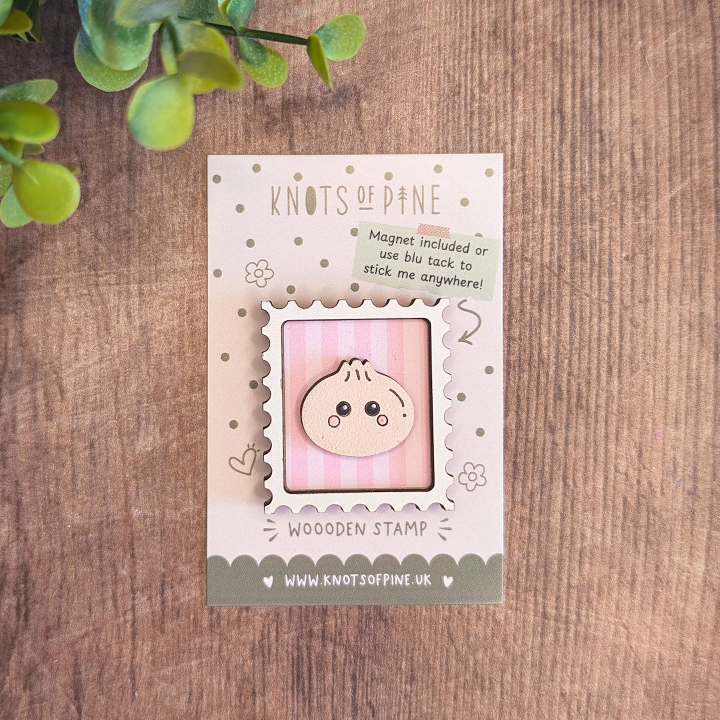 Mini postage stamp - dumpling
