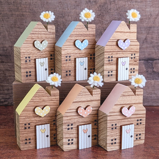 Mini pastel house vase