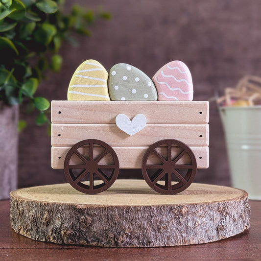 Easter egg wagon