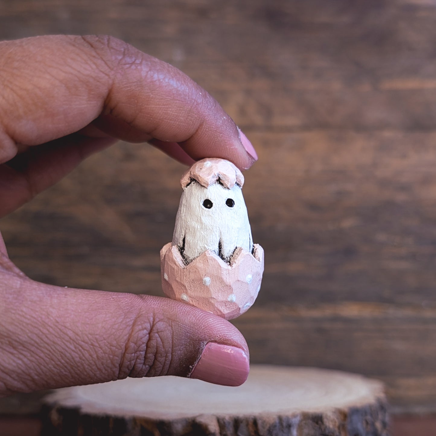 Pink ghost hatchling 1
