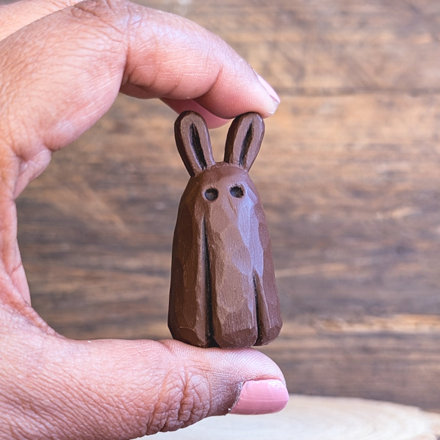 Chocolate bunny ghost