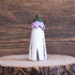 Ghost with purple tulip hat