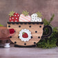 Strawberry teacup