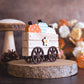 Autumn pumpkin wagon