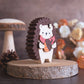 Hazel with acorn