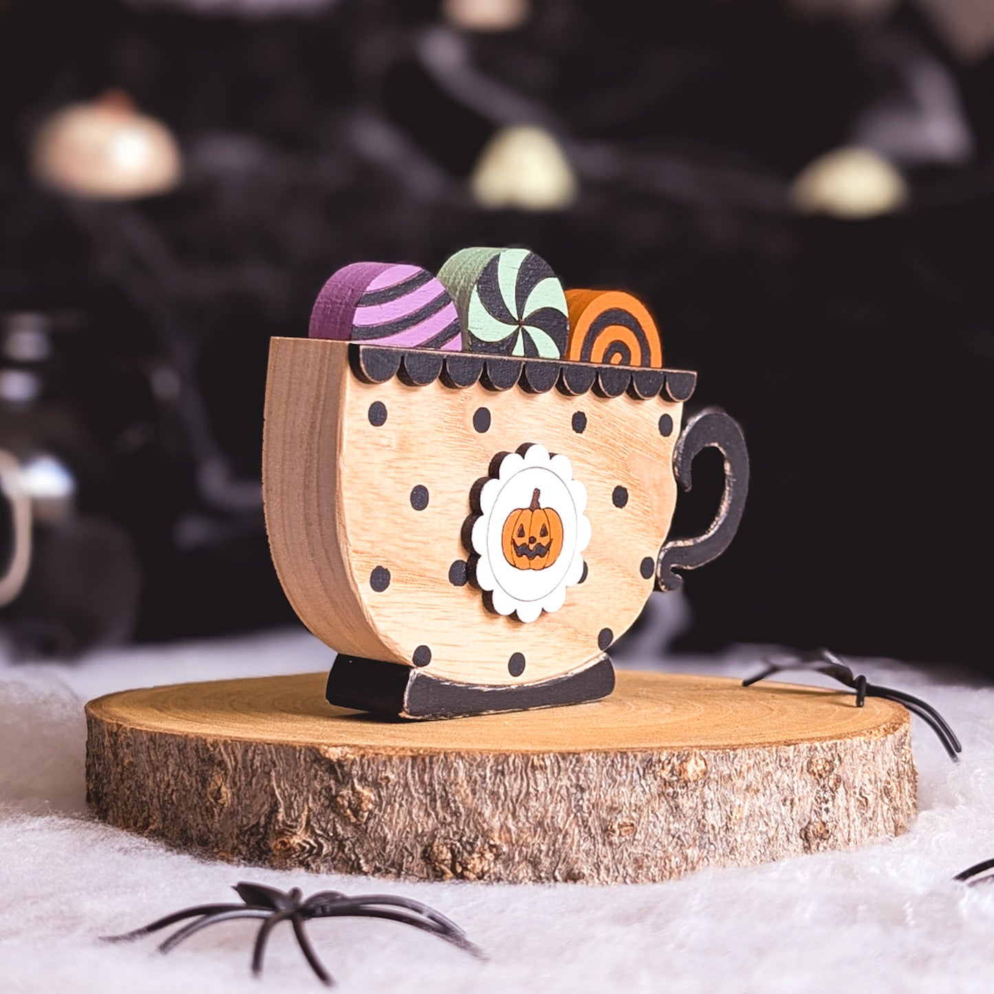 Halloween teacup