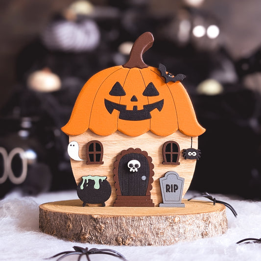 Halloween fairy house