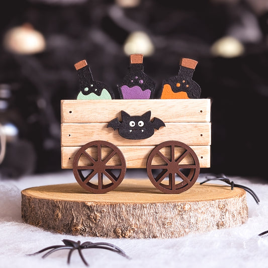 Halloween potion wagon