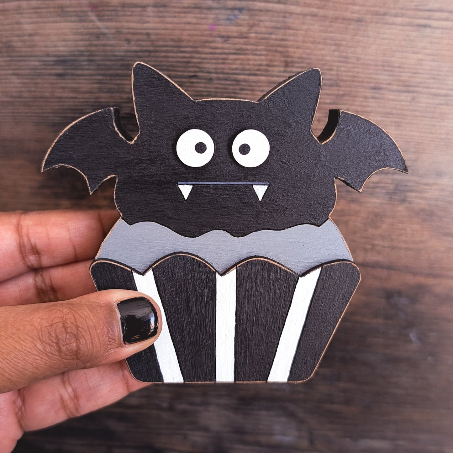 Bat cupcake