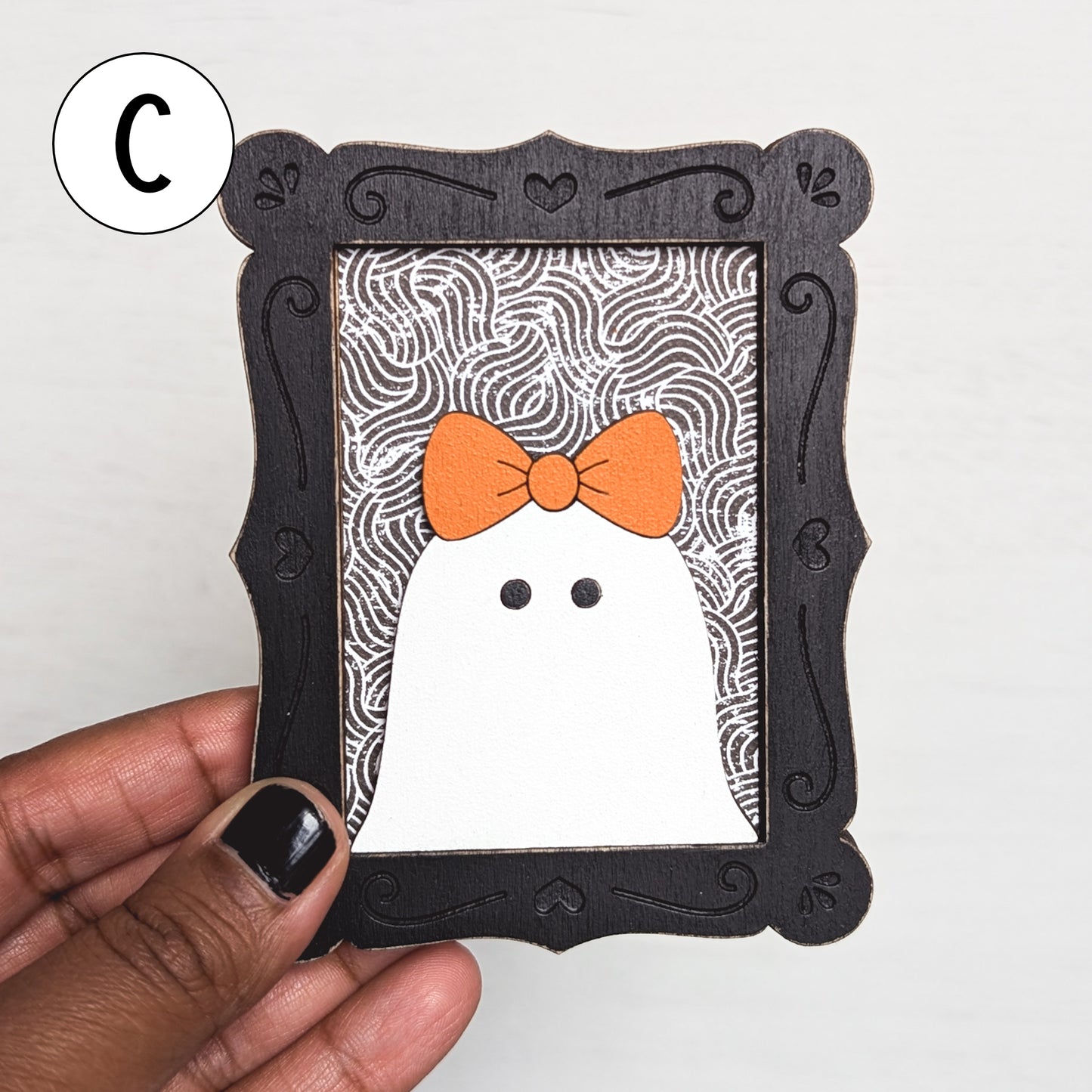 Ghost portrait frames