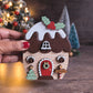 Christmas pudding fairy house