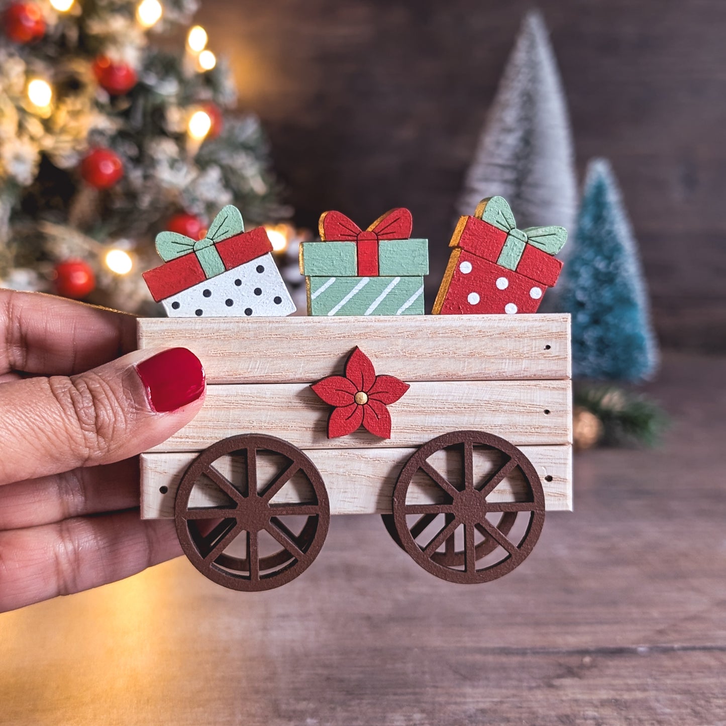 Christmas wagon