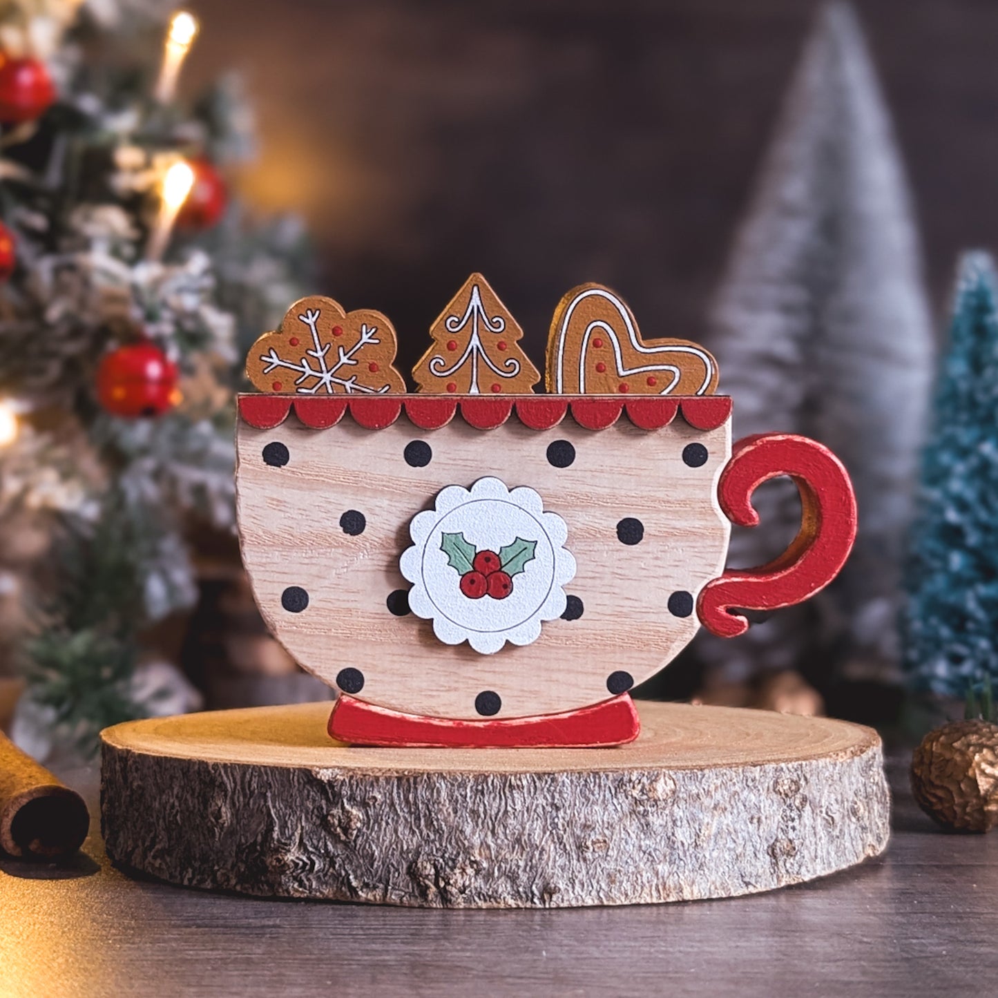 Christmas teacup