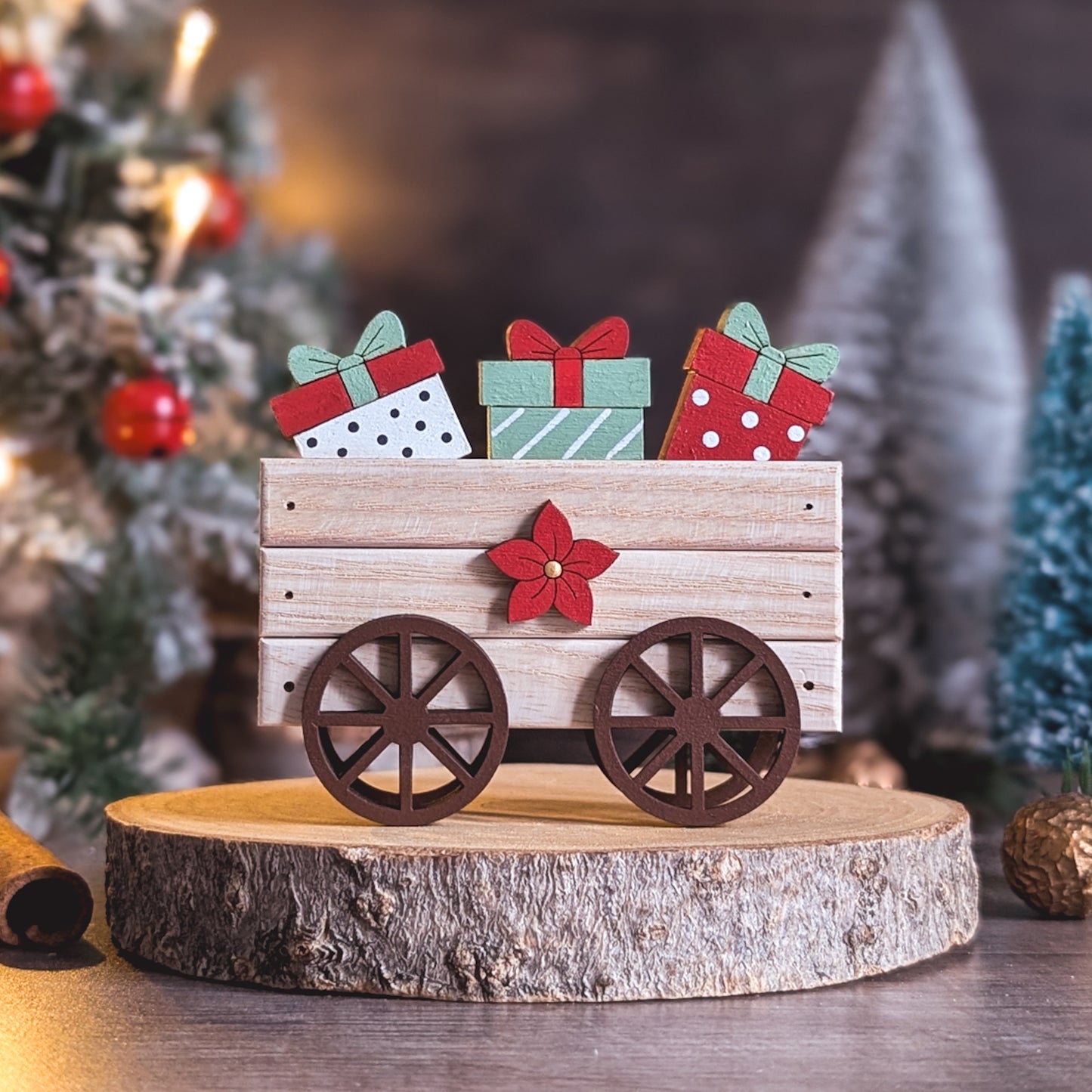 Christmas wagon
