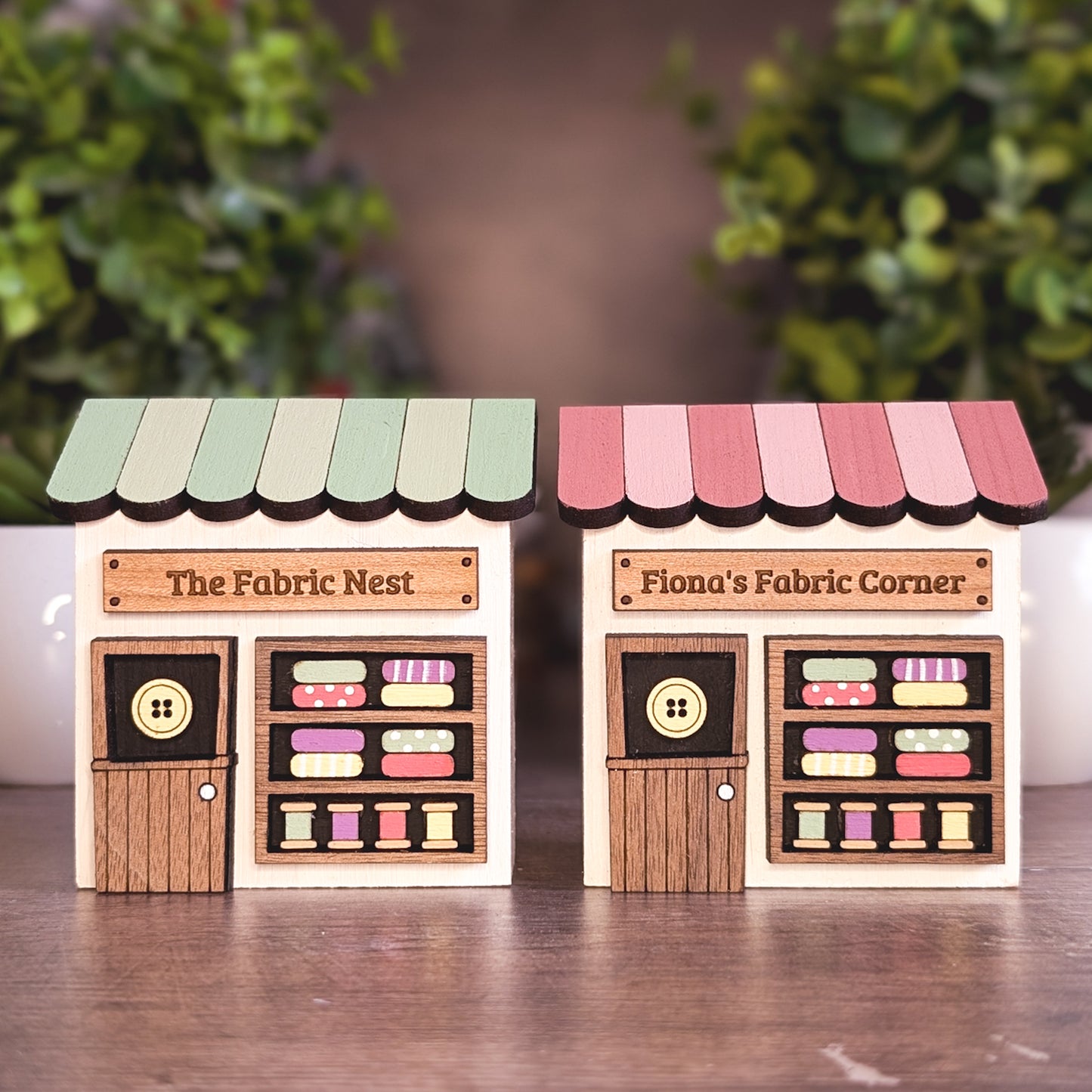 Personalised fabric shop