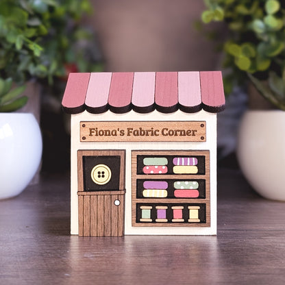 Personalised fabric shop