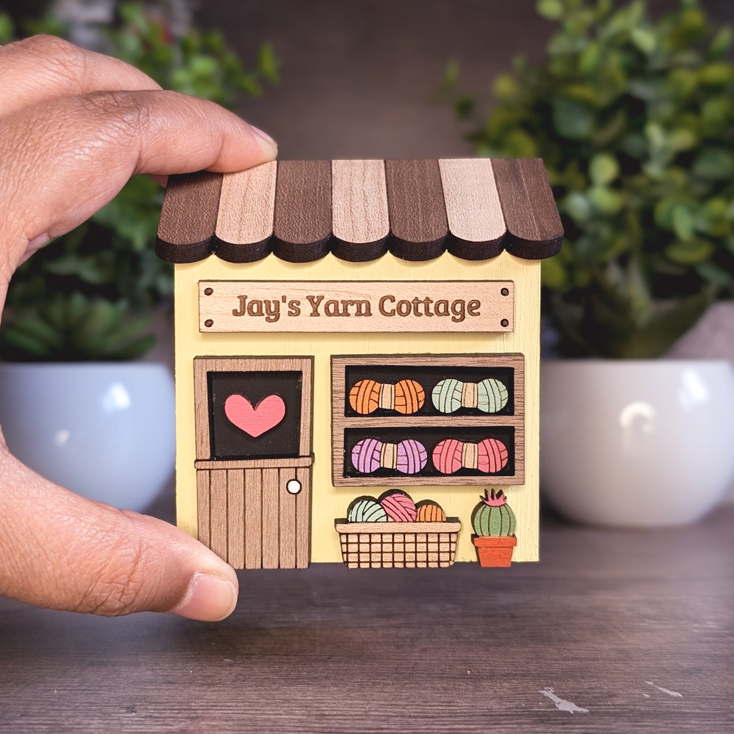 Personalised yarn shop