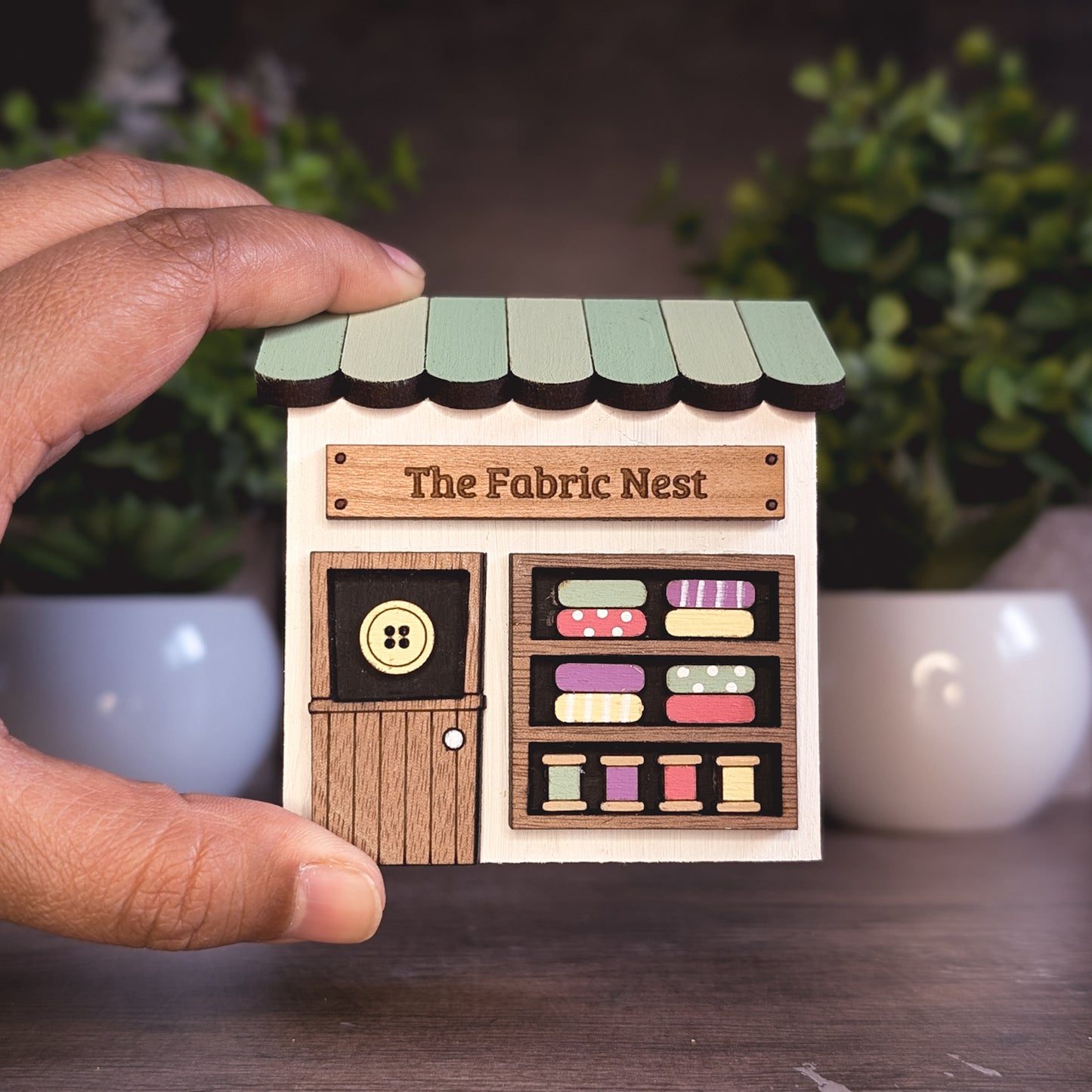 Personalised fabric shop