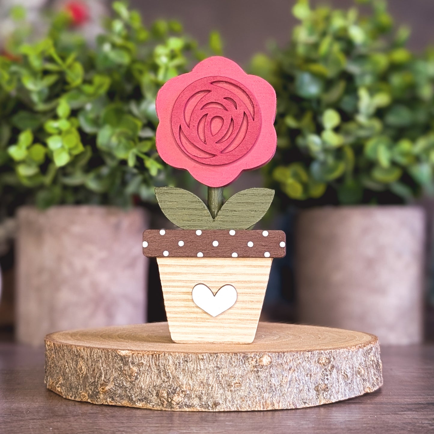 Potted Rose