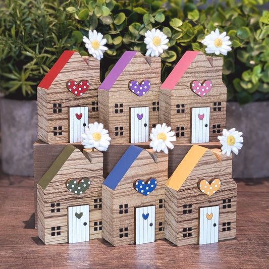 Mini house with daisy