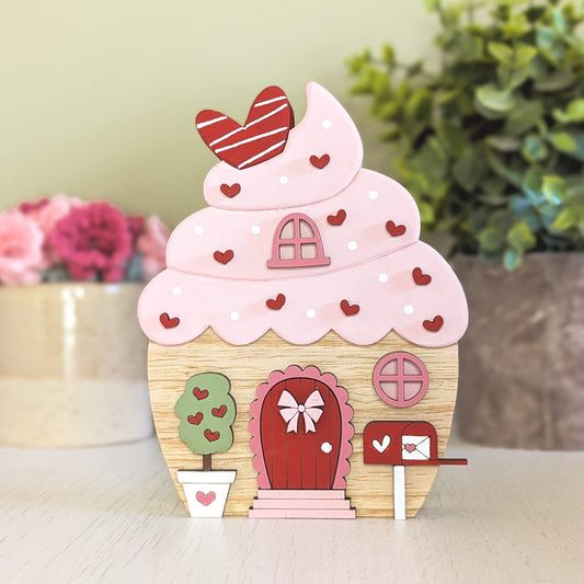 Valentine's fairy house