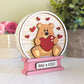 Valentine's snow globe