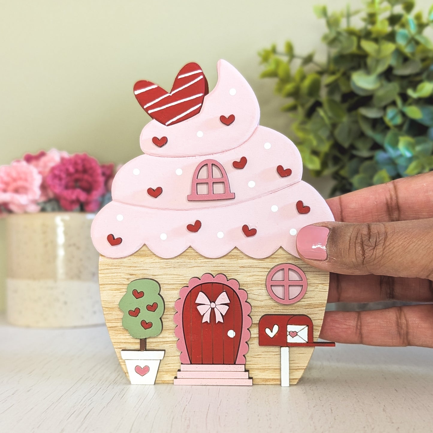 Valentine's fairy house