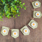 Mini daisy bunting