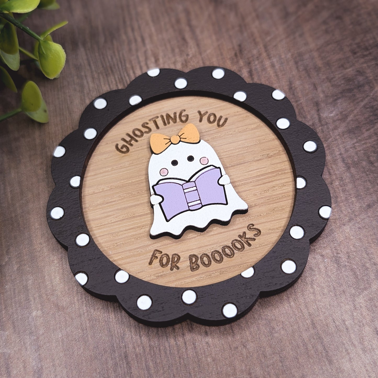 Ghosting you for booooks magnet