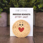 Jittery Janet jam biscuit