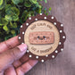 Keep calm and eat a bourbon magnet