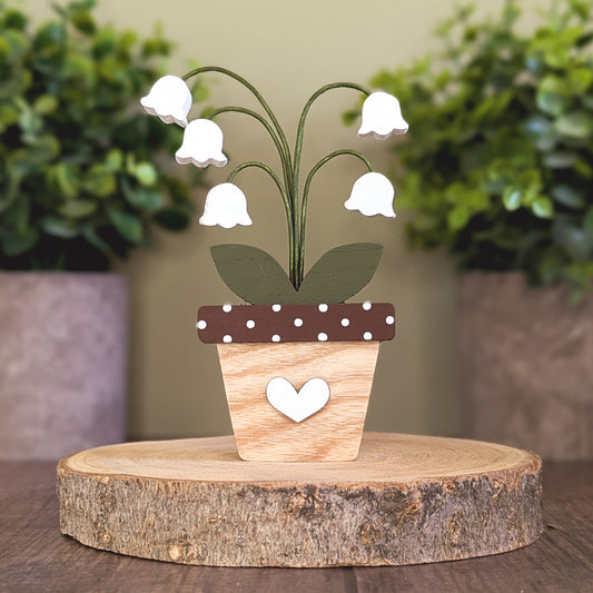 Potted lily of the valley