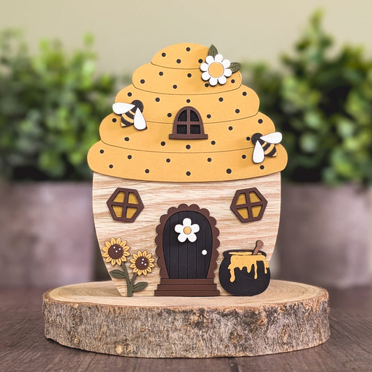 Bee fairy house