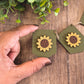 Mini sunflower bunting