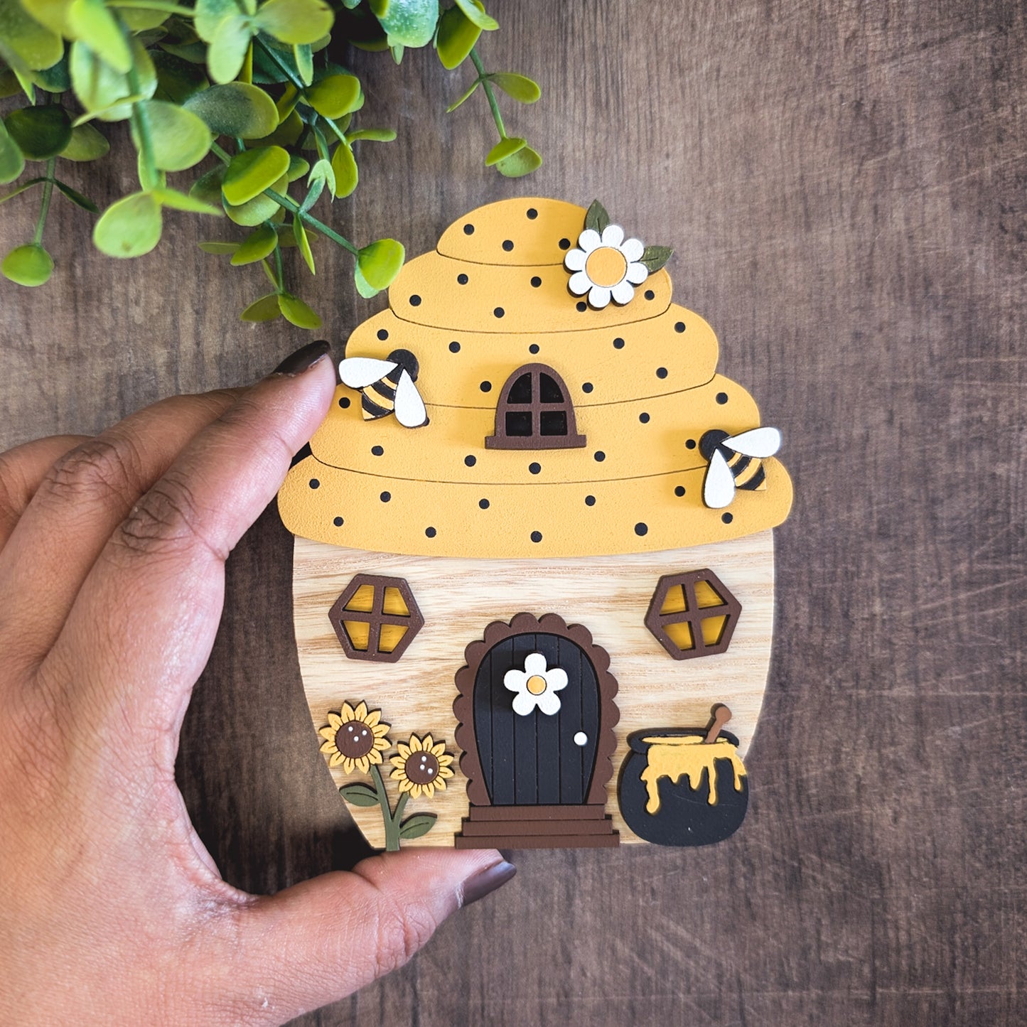 Bee fairy house