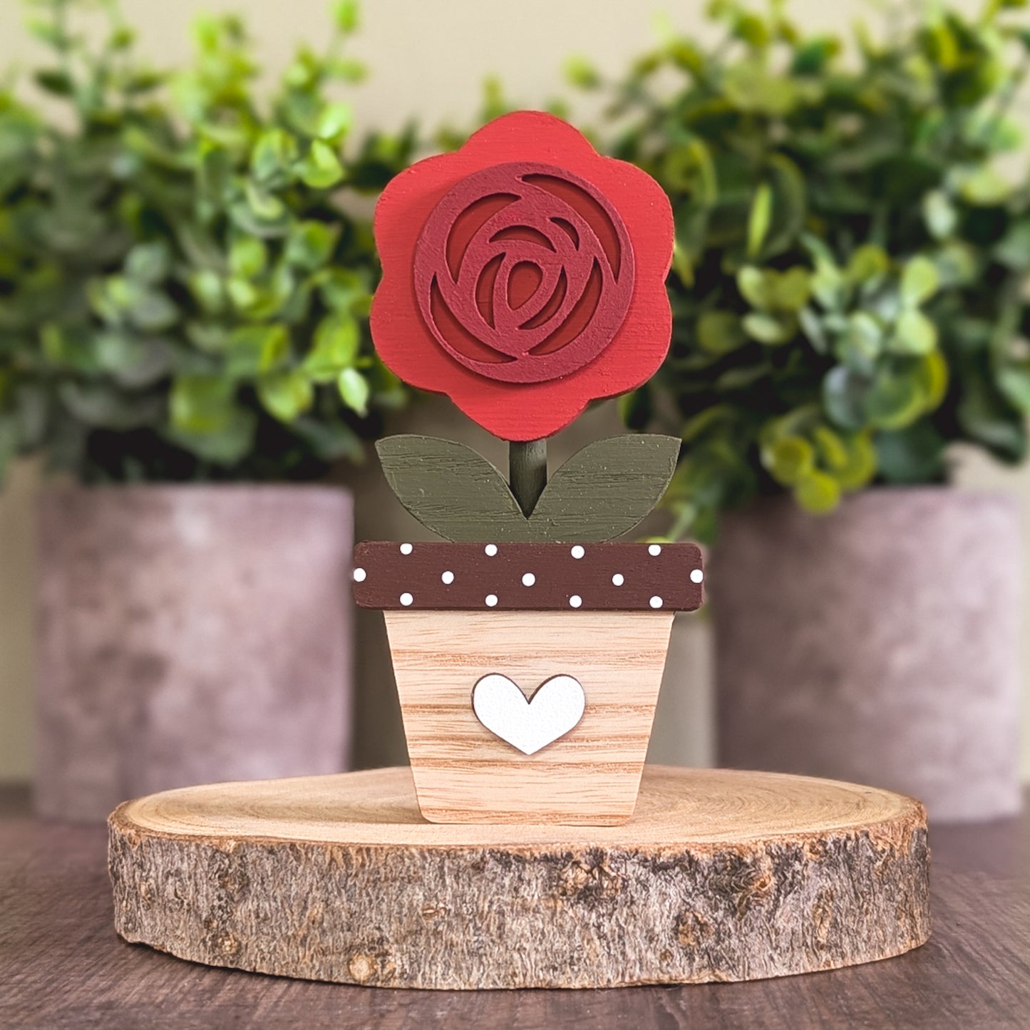 Potted Rose