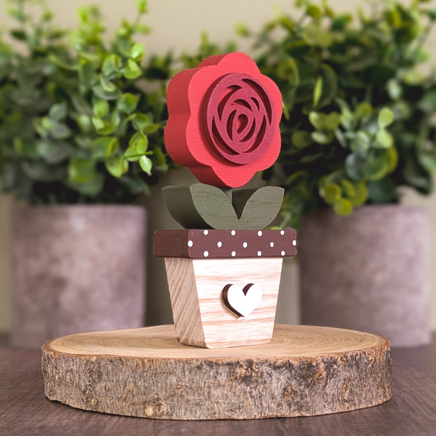 Potted Rose
