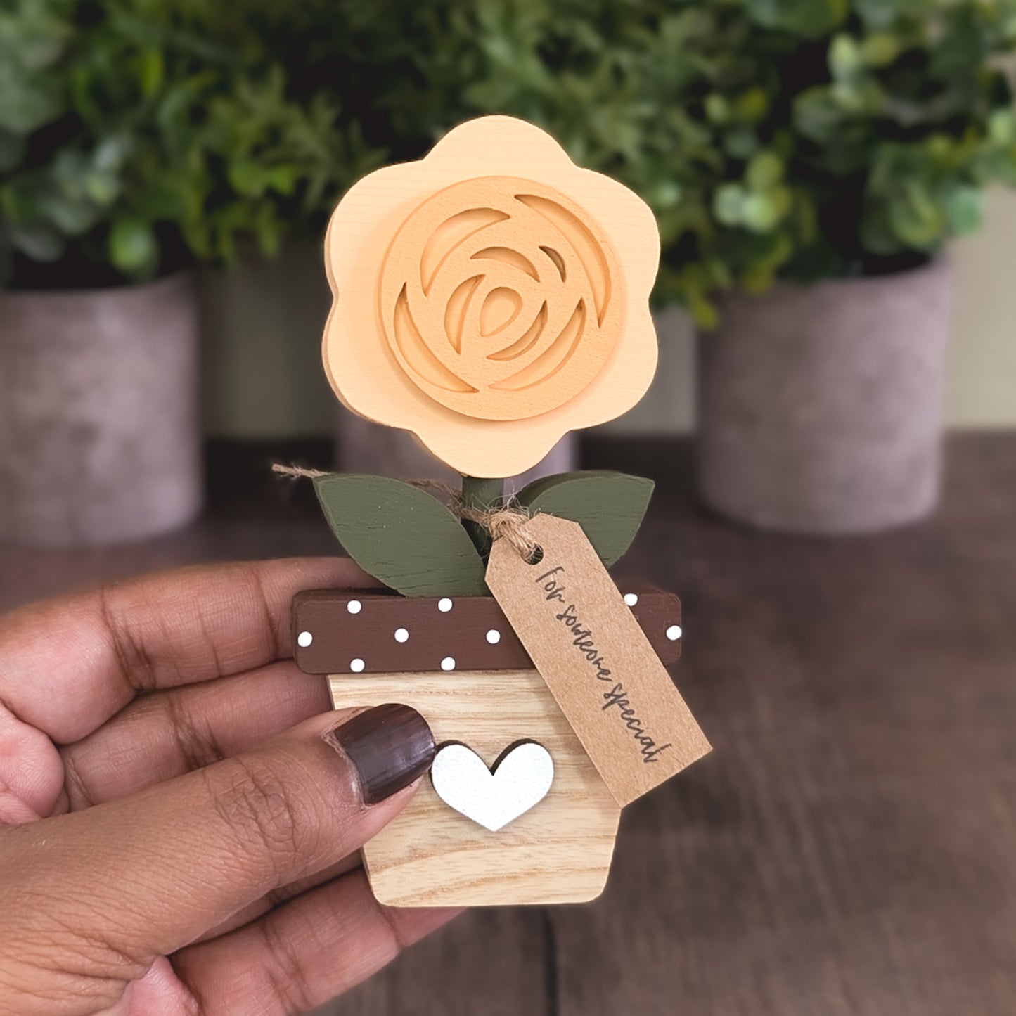 Potted Rose