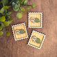 Mini postage stamp - turtle