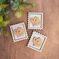 Mini postage stamp - paint palette