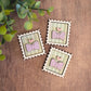 Mini postage stamp - book