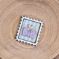Mini postage stamp - book