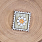 Mini postage stamp - daisy