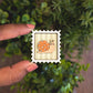 Mini postage stamp - snail